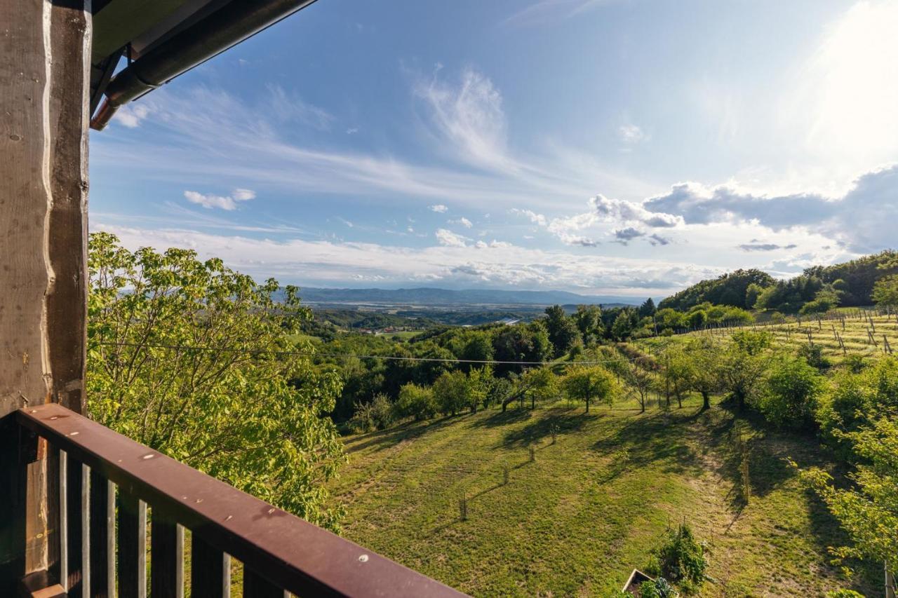 Cosy Hill Home Rucman With A Breathtaking View Zgornja Pohanca Exteriör bild